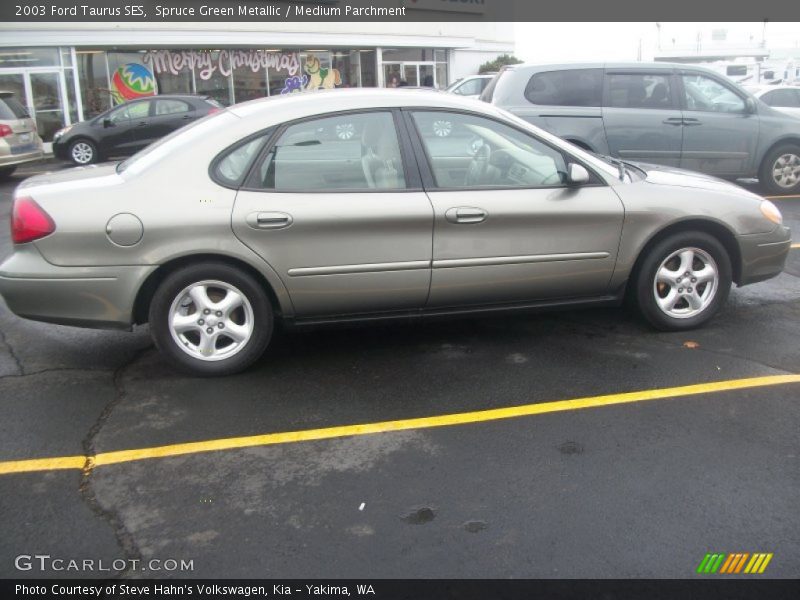 Spruce Green Metallic / Medium Parchment 2003 Ford Taurus SES