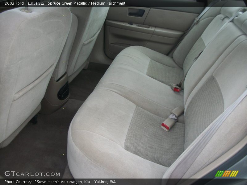 Spruce Green Metallic / Medium Parchment 2003 Ford Taurus SES