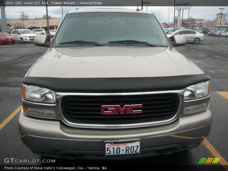 Pewter Metallic / Neutral/Shale 2003 GMC Yukon SLT 4x4