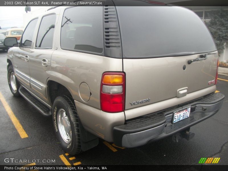 Pewter Metallic / Neutral/Shale 2003 GMC Yukon SLT 4x4