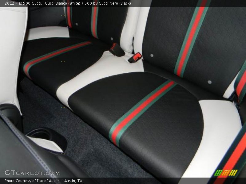 500 by Gucci Rear seat with Special Interior - 2012 Fiat 500 Gucci