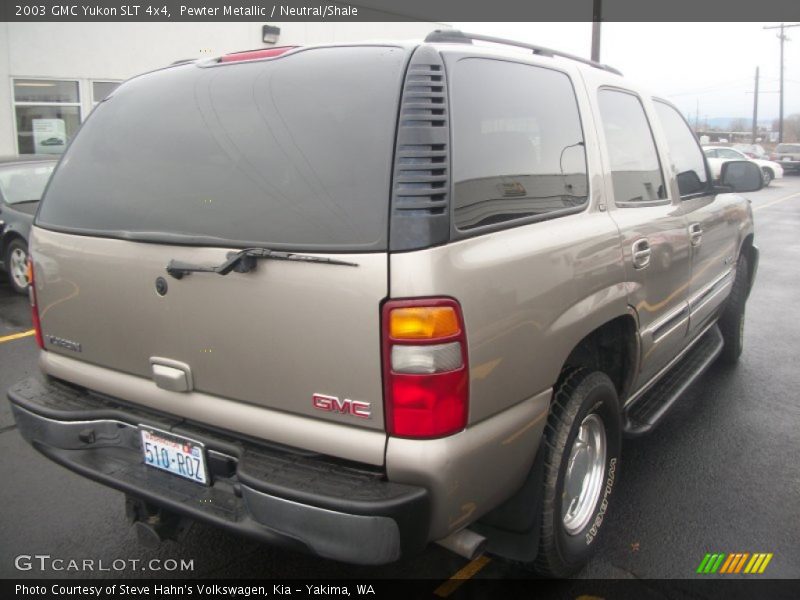 Pewter Metallic / Neutral/Shale 2003 GMC Yukon SLT 4x4