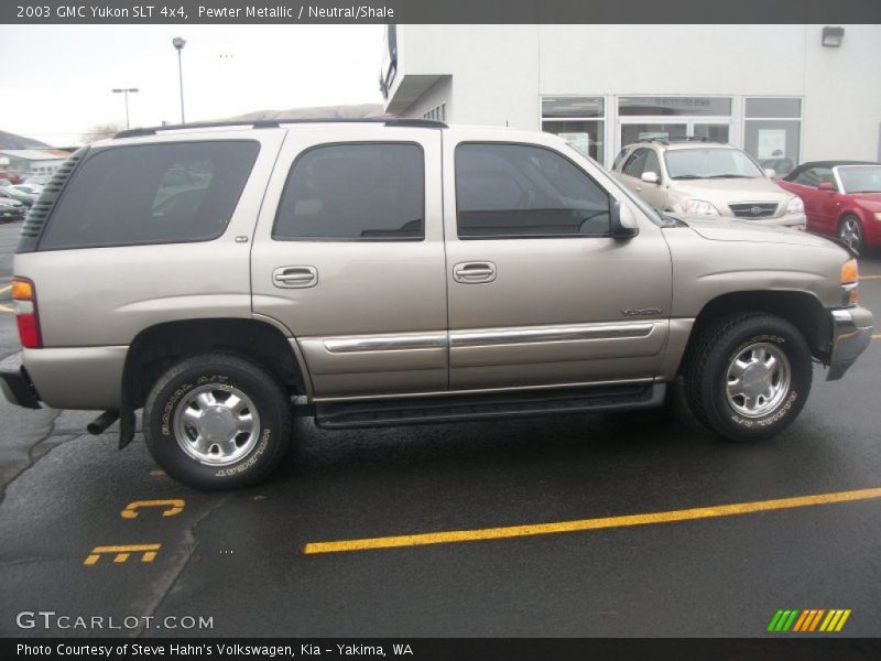 Pewter Metallic / Neutral/Shale 2003 GMC Yukon SLT 4x4