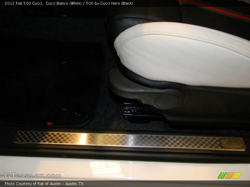 500 by Gucci door sill - 2012 Fiat 500 Gucci