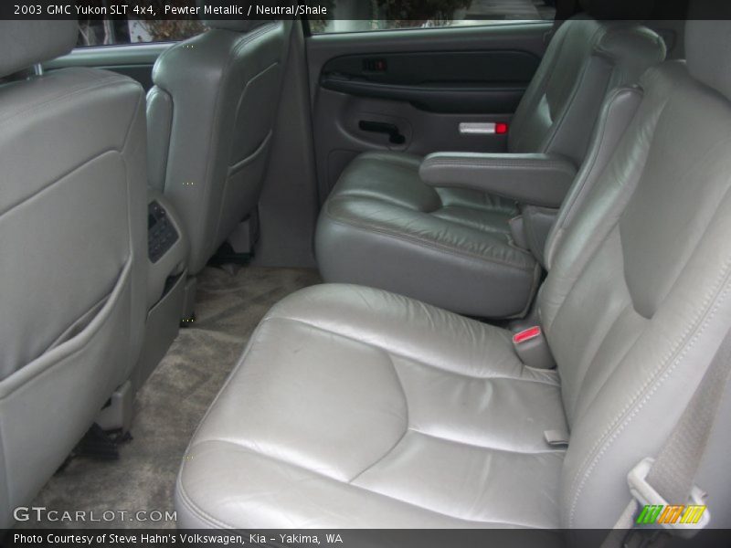 Pewter Metallic / Neutral/Shale 2003 GMC Yukon SLT 4x4