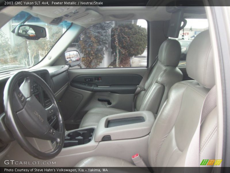 Pewter Metallic / Neutral/Shale 2003 GMC Yukon SLT 4x4