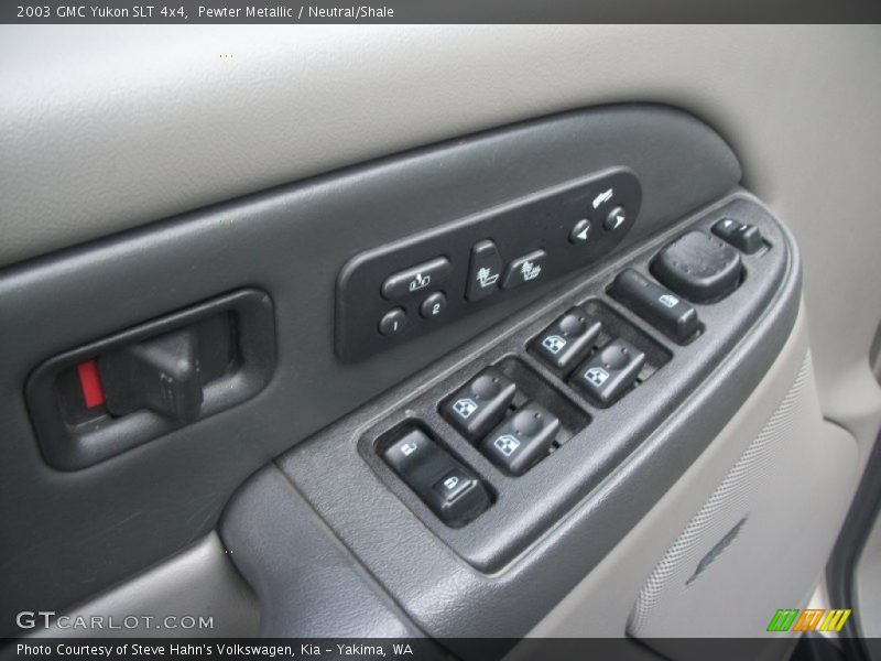 Pewter Metallic / Neutral/Shale 2003 GMC Yukon SLT 4x4