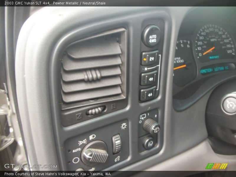 Pewter Metallic / Neutral/Shale 2003 GMC Yukon SLT 4x4