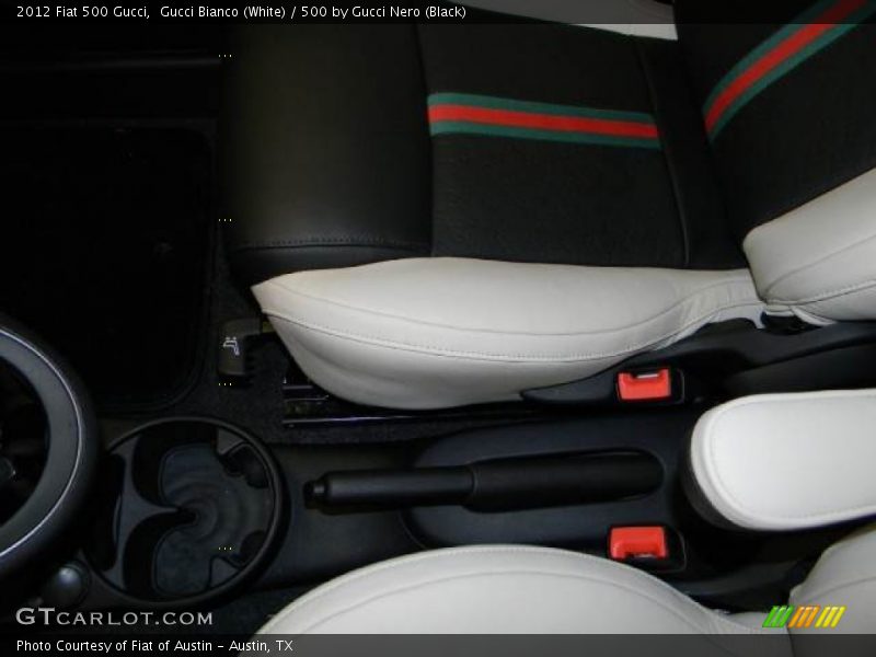 Gucci Bianco (White) / 500 by Gucci Nero (Black) 2012 Fiat 500 Gucci