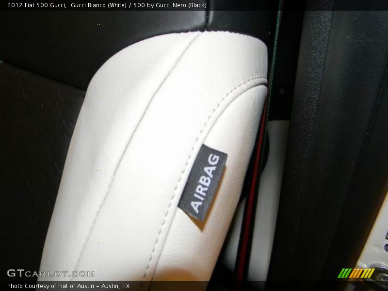 Gucci Bianco (White) / 500 by Gucci Nero (Black) 2012 Fiat 500 Gucci