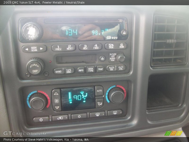 Pewter Metallic / Neutral/Shale 2003 GMC Yukon SLT 4x4