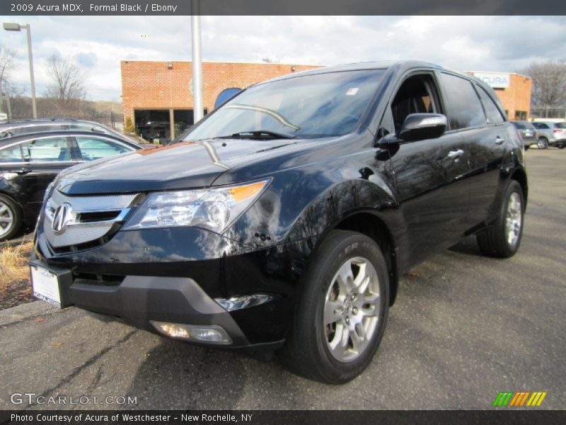 Formal Black / Ebony 2009 Acura MDX