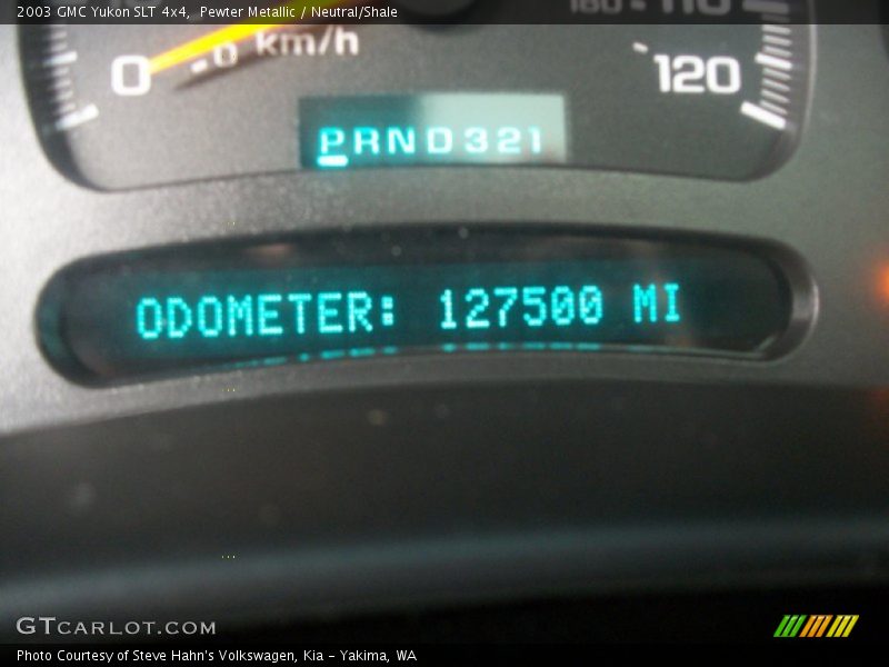 Pewter Metallic / Neutral/Shale 2003 GMC Yukon SLT 4x4