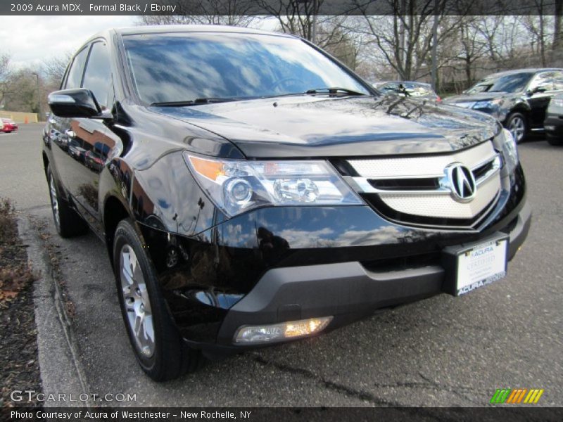 Formal Black / Ebony 2009 Acura MDX