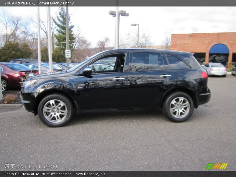 Formal Black / Ebony 2009 Acura MDX
