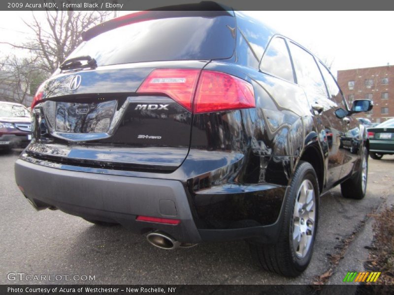 Formal Black / Ebony 2009 Acura MDX