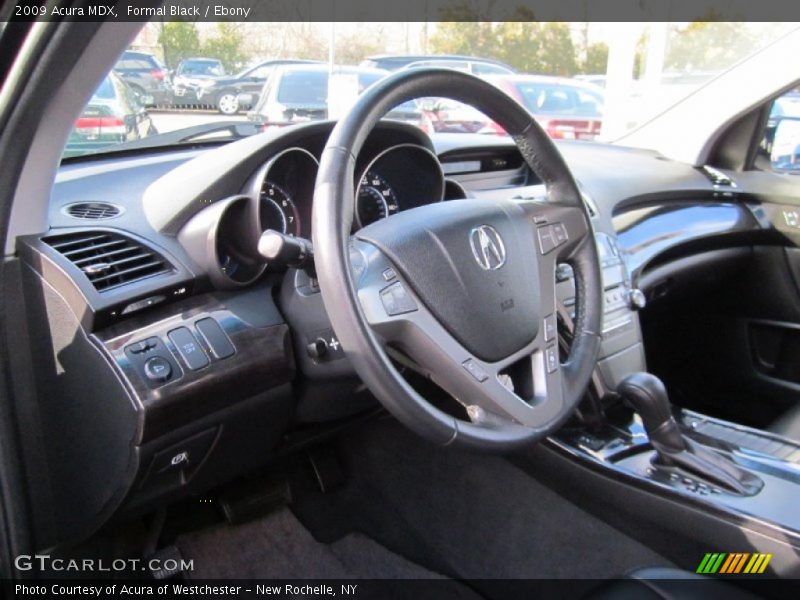 Formal Black / Ebony 2009 Acura MDX