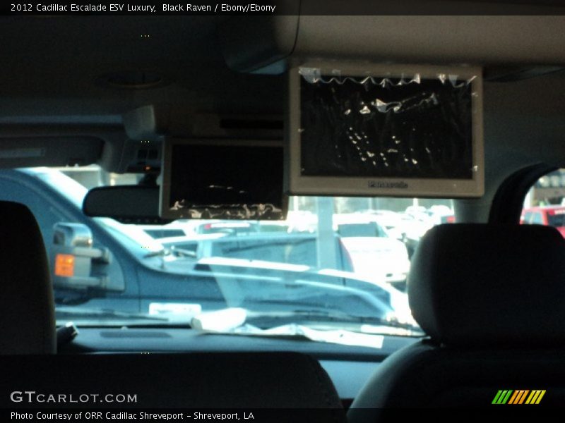 Black Raven / Ebony/Ebony 2012 Cadillac Escalade ESV Luxury
