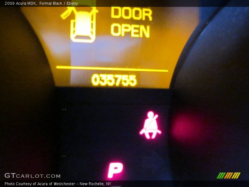 Formal Black / Ebony 2009 Acura MDX