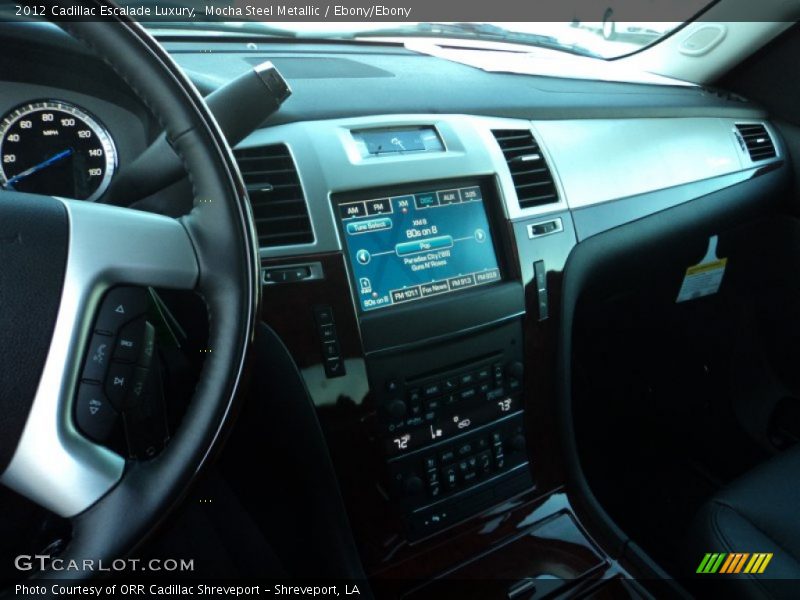 Mocha Steel Metallic / Ebony/Ebony 2012 Cadillac Escalade Luxury