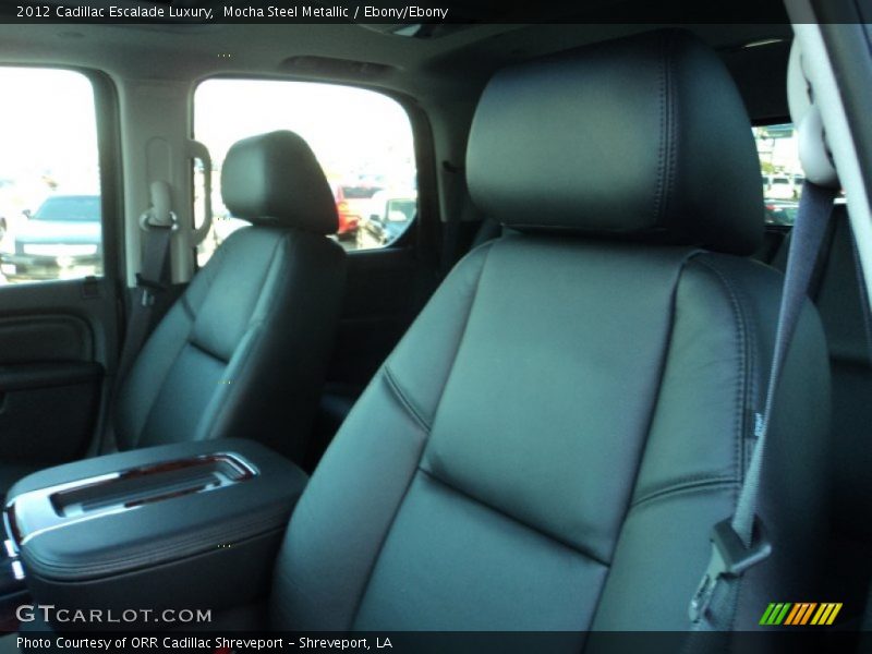 Mocha Steel Metallic / Ebony/Ebony 2012 Cadillac Escalade Luxury