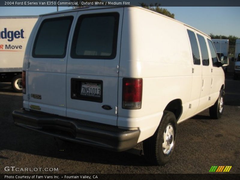 Oxford White / Medium Flint 2004 Ford E Series Van E350 Commercial