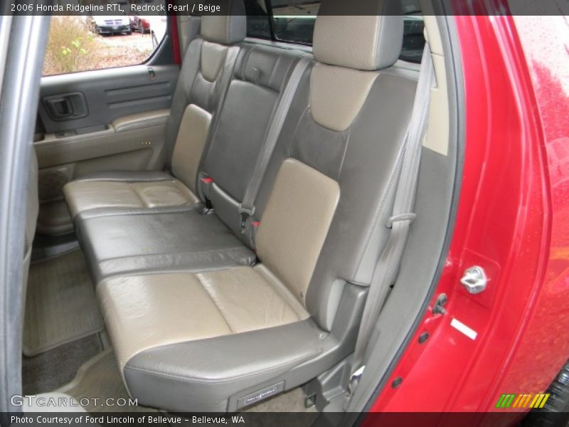  2006 Ridgeline RTL Beige Interior