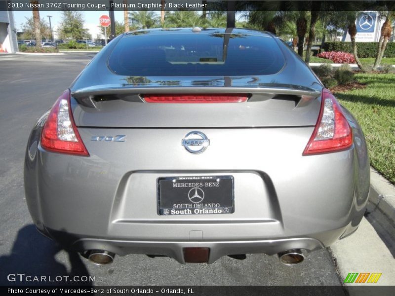 Platinum Graphite / Black Leather 2010 Nissan 370Z Touring Coupe