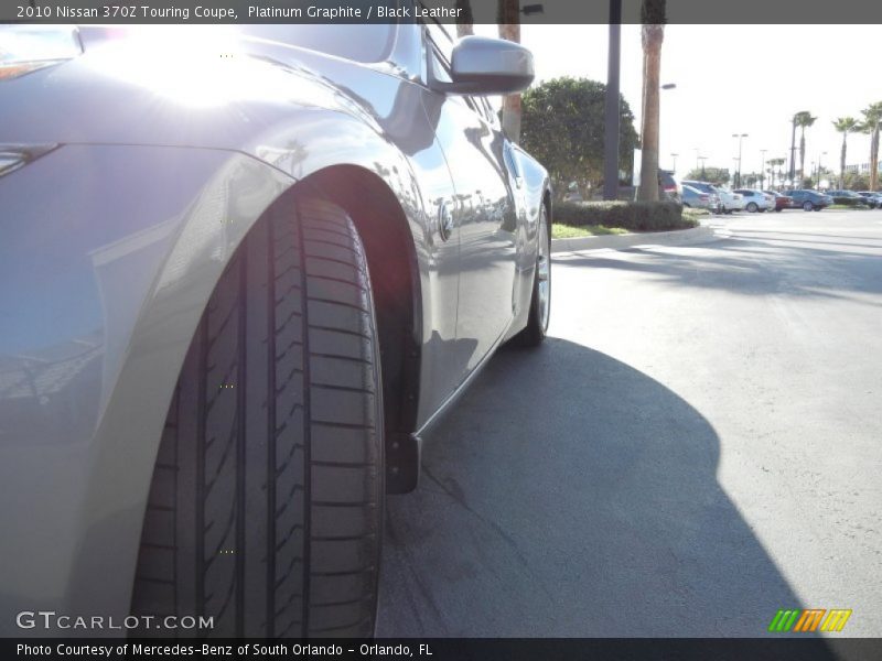 Platinum Graphite / Black Leather 2010 Nissan 370Z Touring Coupe