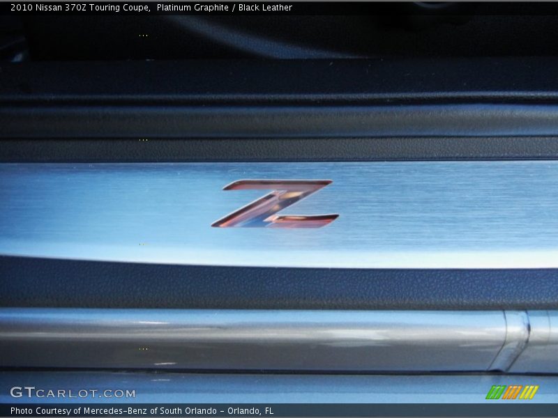 Platinum Graphite / Black Leather 2010 Nissan 370Z Touring Coupe