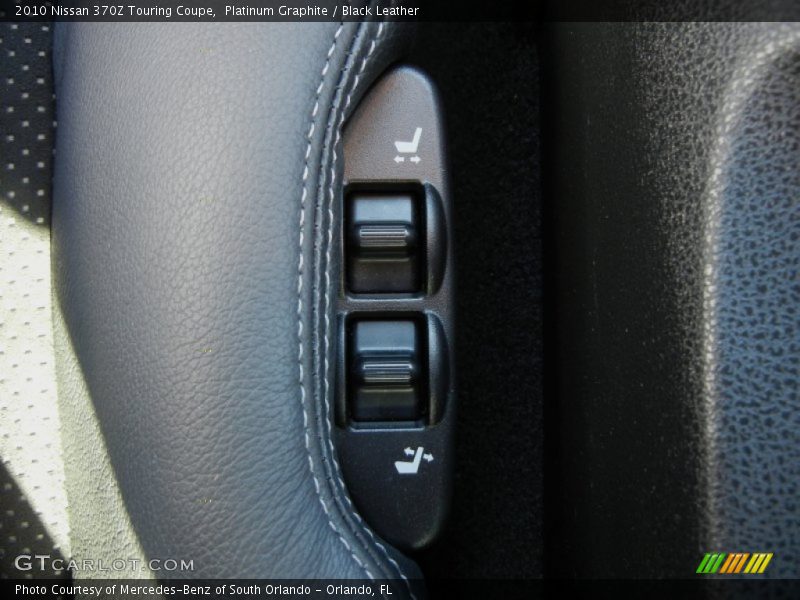 Platinum Graphite / Black Leather 2010 Nissan 370Z Touring Coupe