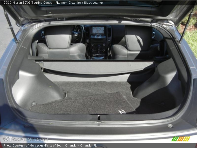 Platinum Graphite / Black Leather 2010 Nissan 370Z Touring Coupe
