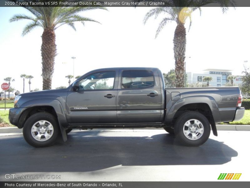 Magnetic Gray Metallic / Graphite 2010 Toyota Tacoma V6 SR5 PreRunner Double Cab