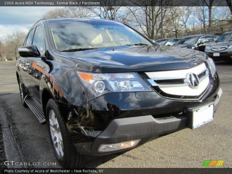 Formal Black / Parchment 2009 Acura MDX Technology