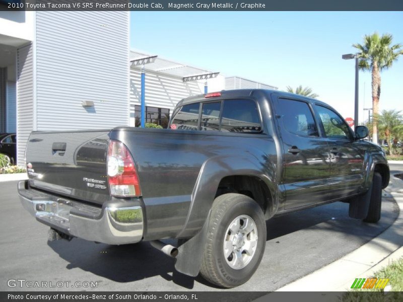 Magnetic Gray Metallic / Graphite 2010 Toyota Tacoma V6 SR5 PreRunner Double Cab