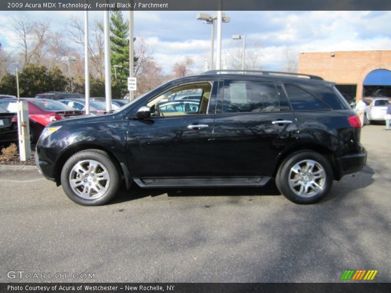 Formal Black / Parchment 2009 Acura MDX Technology
