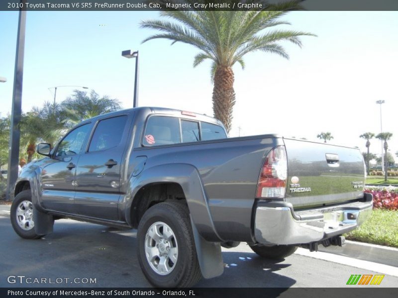 Magnetic Gray Metallic / Graphite 2010 Toyota Tacoma V6 SR5 PreRunner Double Cab