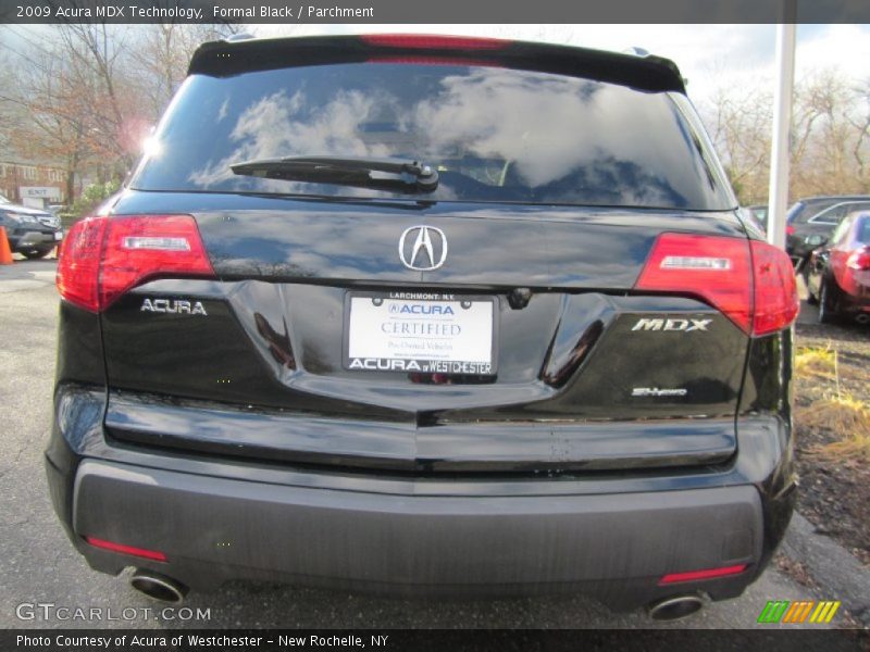 Formal Black / Parchment 2009 Acura MDX Technology