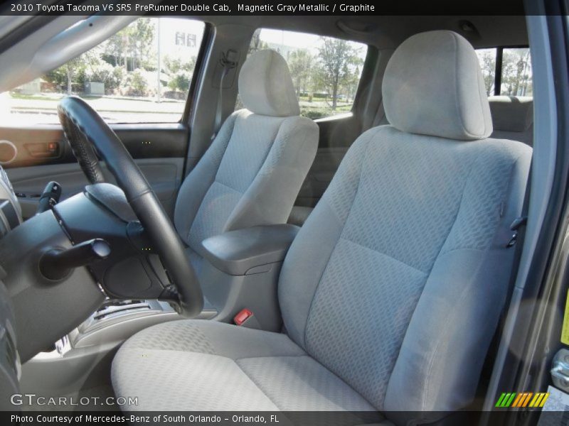 Magnetic Gray Metallic / Graphite 2010 Toyota Tacoma V6 SR5 PreRunner Double Cab