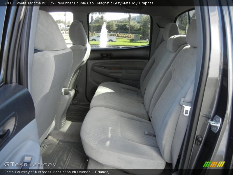 Magnetic Gray Metallic / Graphite 2010 Toyota Tacoma V6 SR5 PreRunner Double Cab