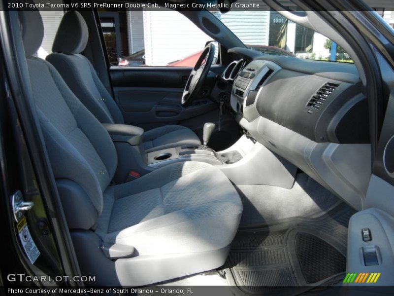 Magnetic Gray Metallic / Graphite 2010 Toyota Tacoma V6 SR5 PreRunner Double Cab