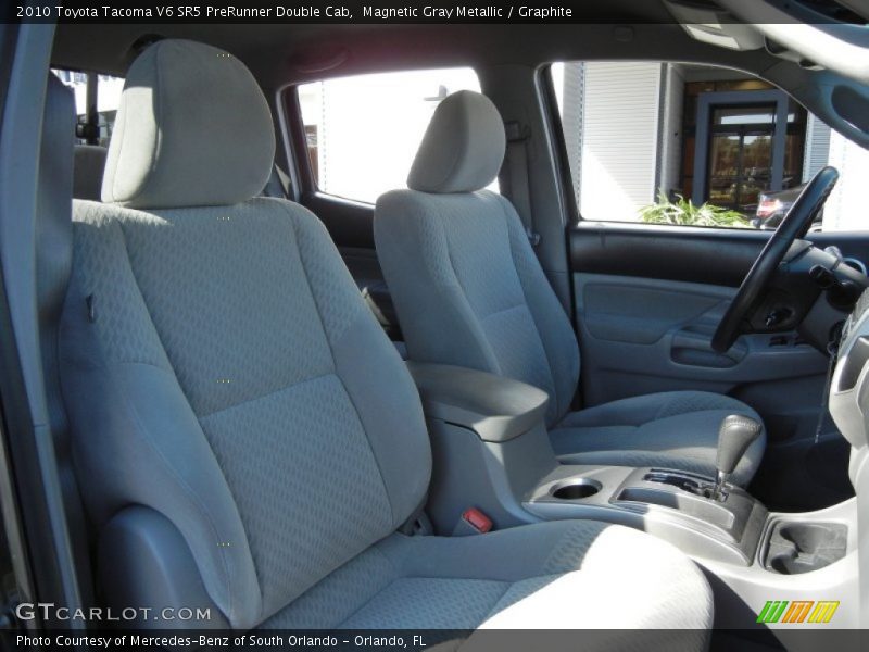 Magnetic Gray Metallic / Graphite 2010 Toyota Tacoma V6 SR5 PreRunner Double Cab