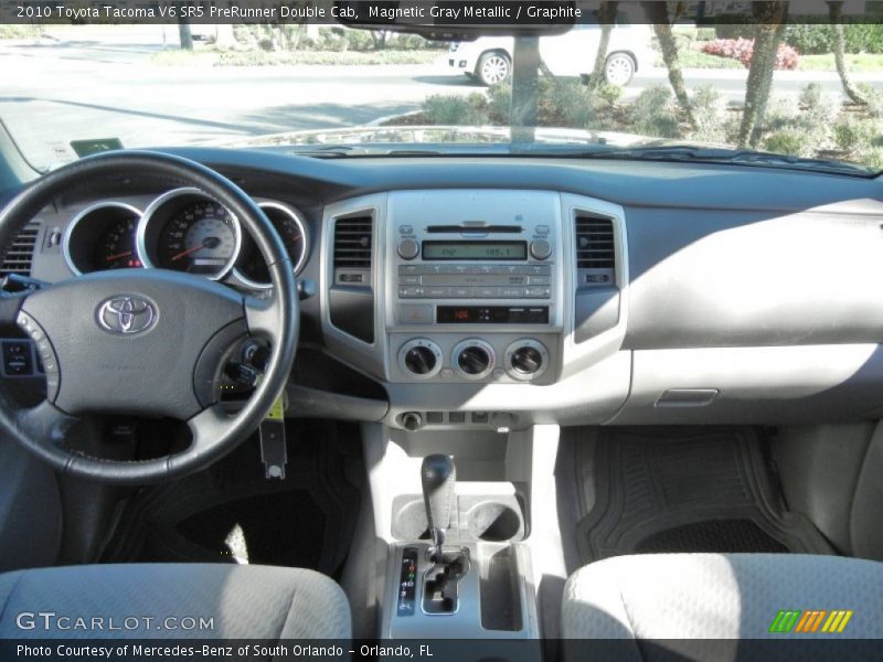 Magnetic Gray Metallic / Graphite 2010 Toyota Tacoma V6 SR5 PreRunner Double Cab