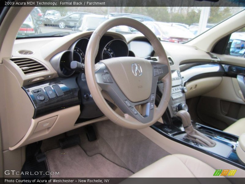 Formal Black / Parchment 2009 Acura MDX Technology