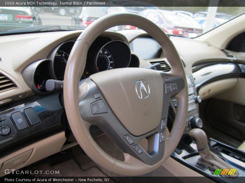 Formal Black / Parchment 2009 Acura MDX Technology