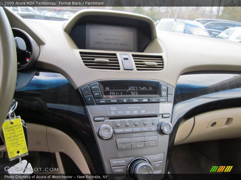 Formal Black / Parchment 2009 Acura MDX Technology