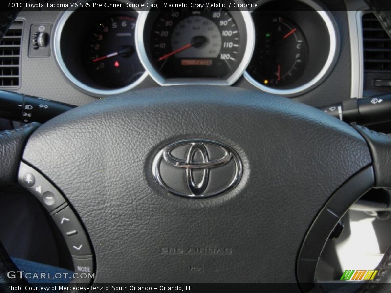 Magnetic Gray Metallic / Graphite 2010 Toyota Tacoma V6 SR5 PreRunner Double Cab