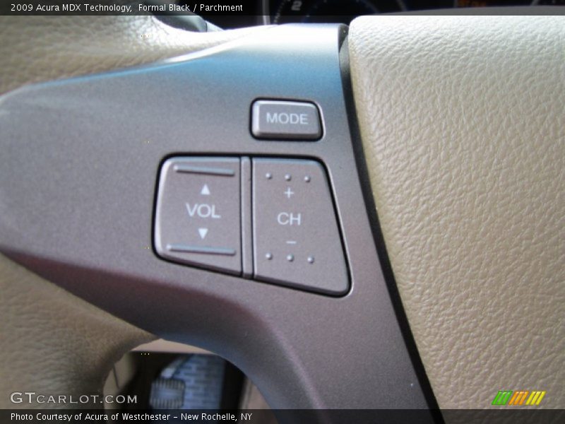 Formal Black / Parchment 2009 Acura MDX Technology