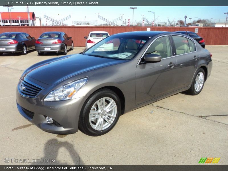 Front 3/4 View of 2012 G 37 Journey Sedan