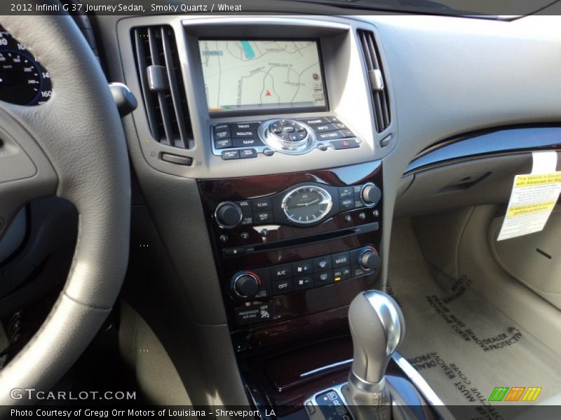 Smoky Quartz / Wheat 2012 Infiniti G 37 Journey Sedan